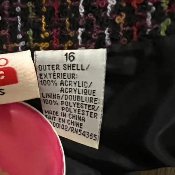 Jacket or shirt, oversized or not, colourful weaved textile - Picture 13 of 14